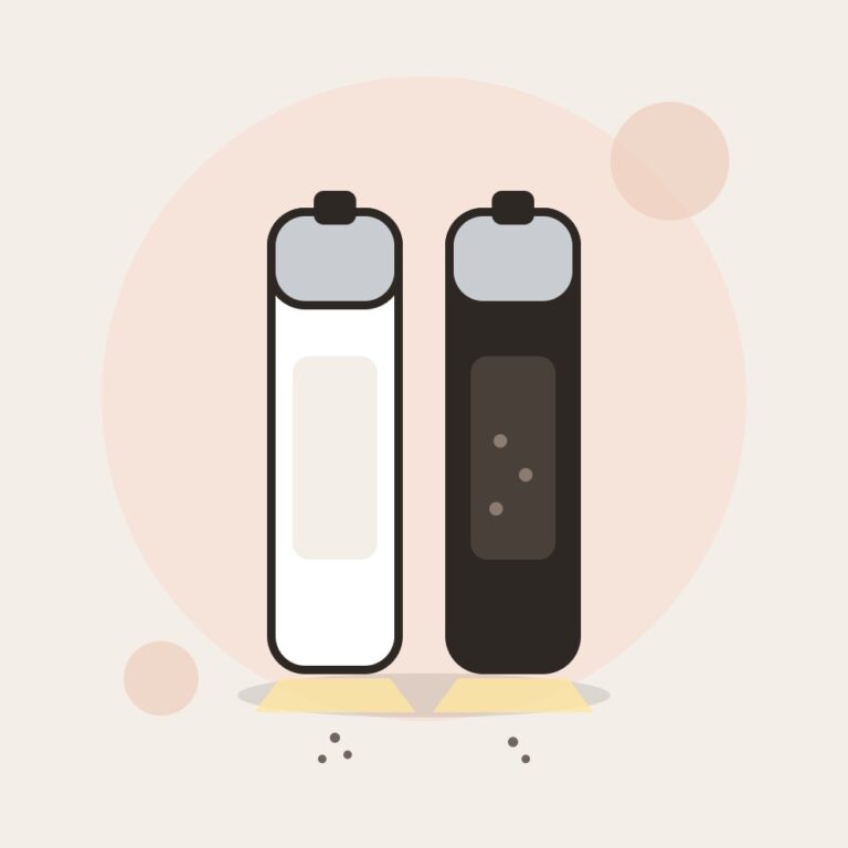 Electric Salt & Pepper Grinder Set