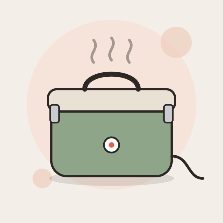 TRAVELISIMO Electric Heated Lunch Box (1.5 L)
